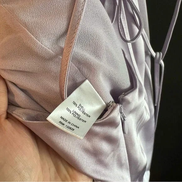 Lovers and Friends Lana Gown Maxi Dress in Lilac Size Small - Picture 11 of 12
